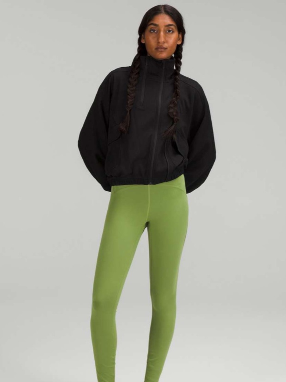 Lululemon Black Adaptable Fit Full-Zip Jacket